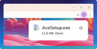 Open AceSetup.exe