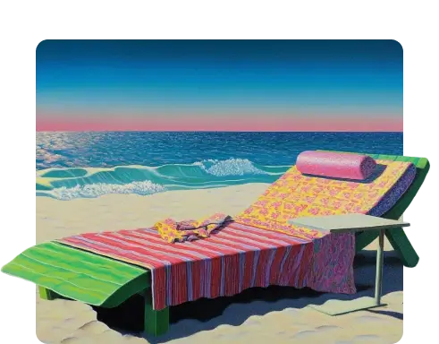 Don't sweat it workout illustration